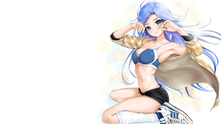 Wallpaper Anime Girls with Big Breasts