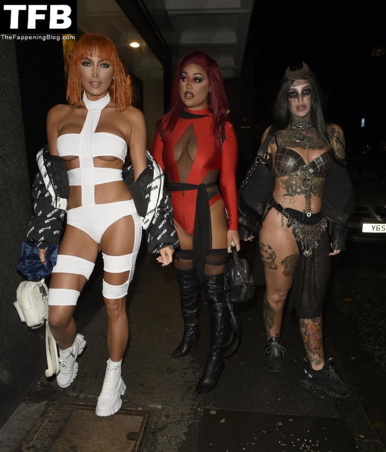 Party beautiful breasts