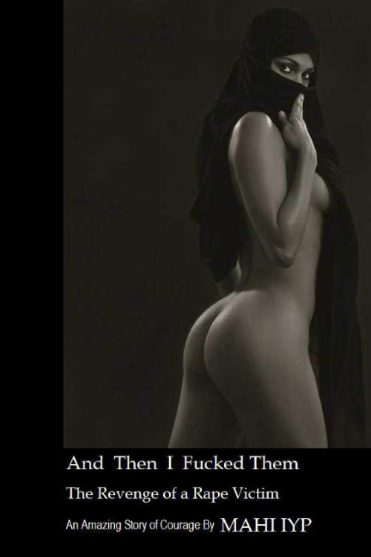 Naked woman in a burden