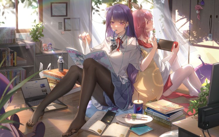 Raiden Segun and Miko