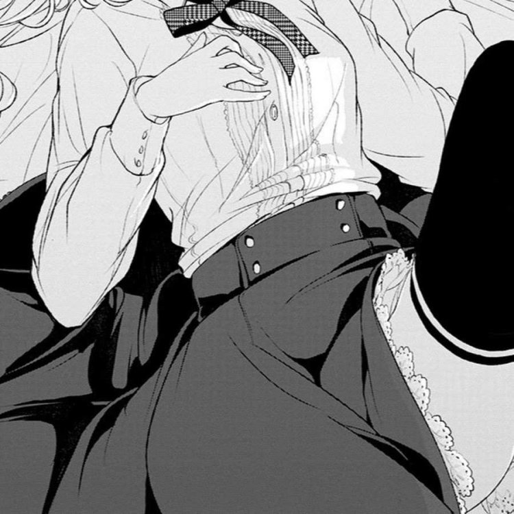 The manga is black white