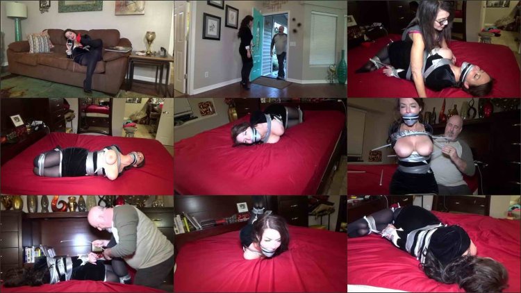 Bound Sexual Busty Woman Unfortunate Victim JJ plush