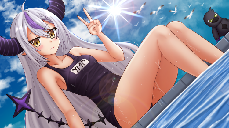 La+ Darkness Hololive Art