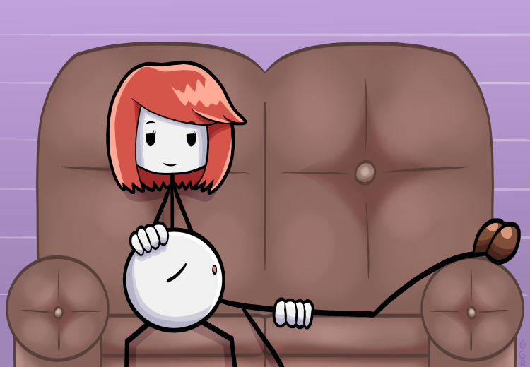 Naked Ellie from The Henry StickMin