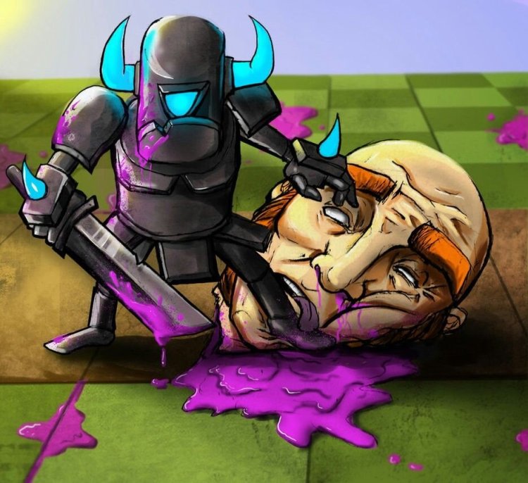 Clash Royale mini picca art