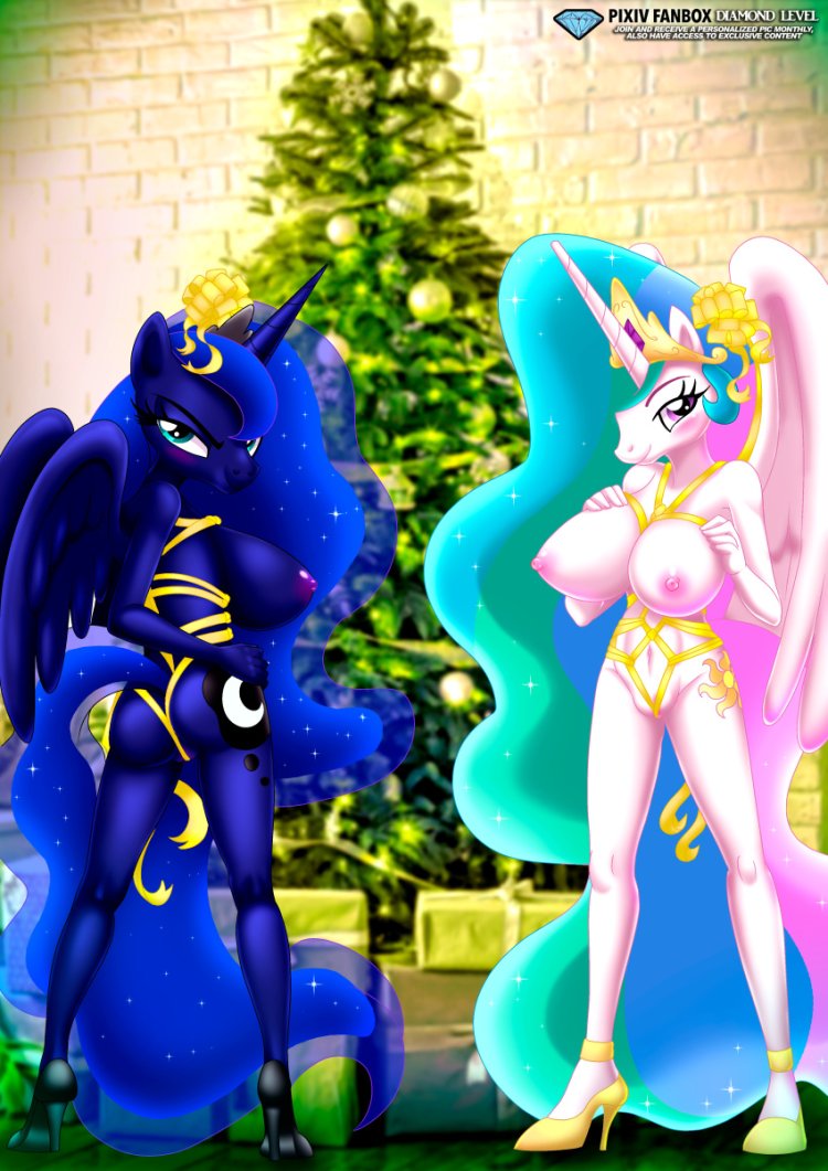Princess Celestia Princess Luna Cherleader Naked Palcomix