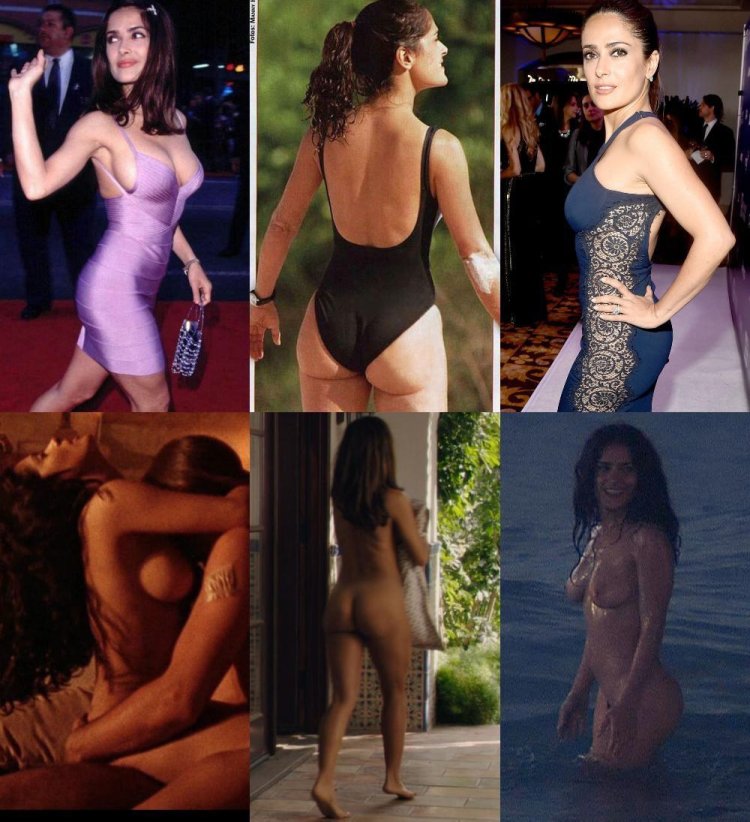 Salma Hayek in the youth nude