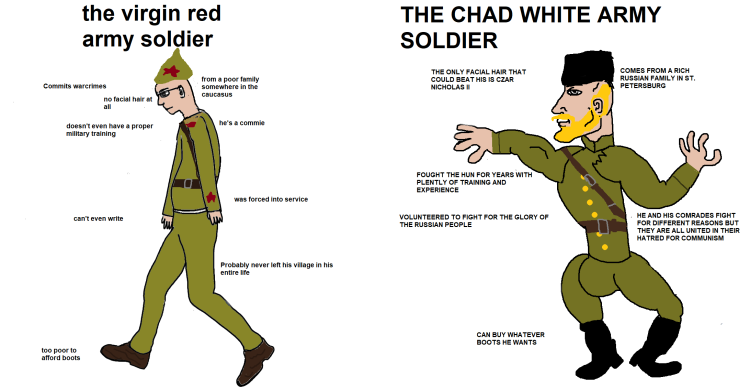 Chad and Virzhin Soldiers