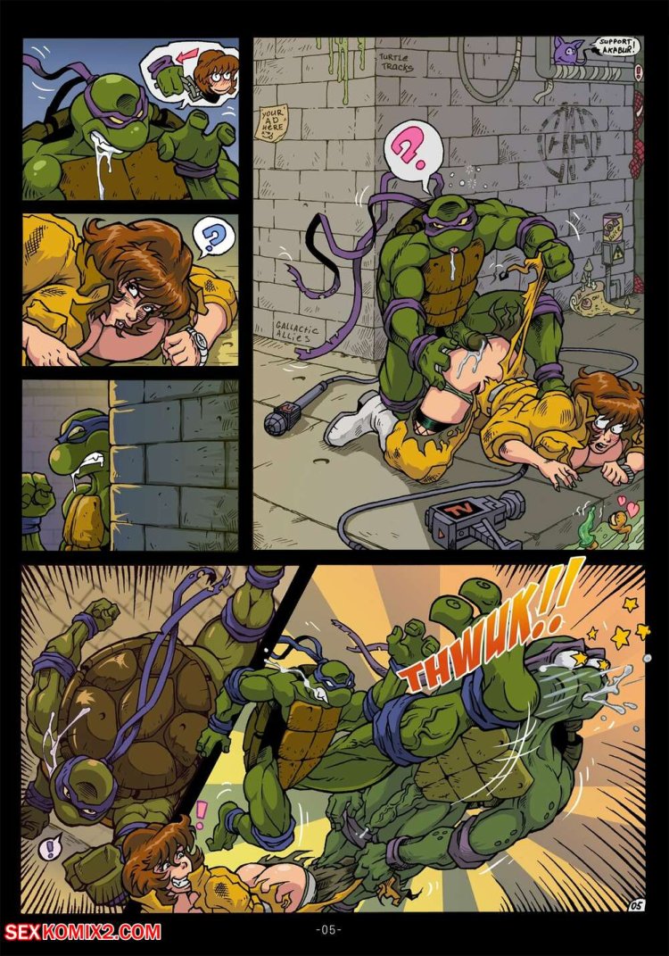Akabur turtles ninja comic