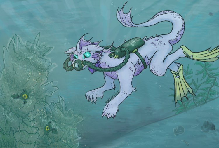 Subnautica Dragon