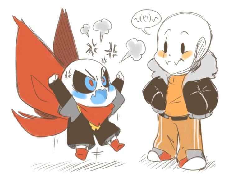 Swapfell Sans and Swap Sans
