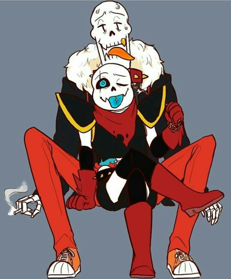 Swapfell Sans and Fell Papyrus