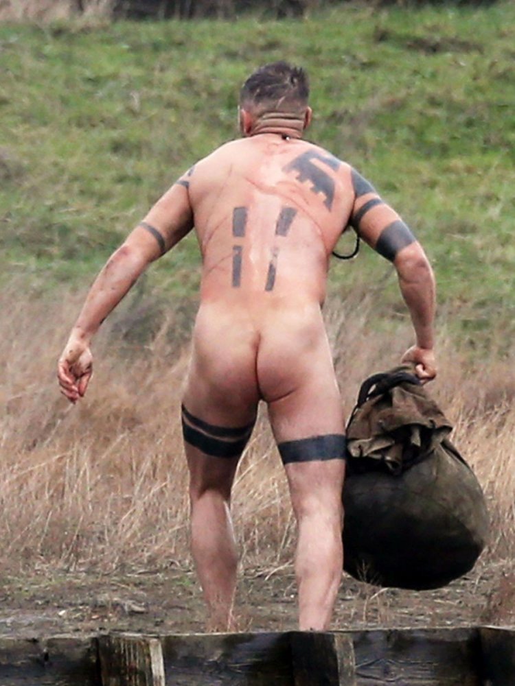 Tom Hardy is naked