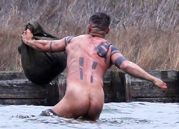 Tom Hardy and His Amazing Butt Naked Male Celebrities
