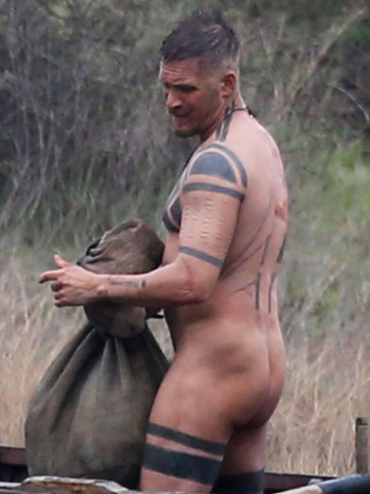 Tom Hardy Naked in the series