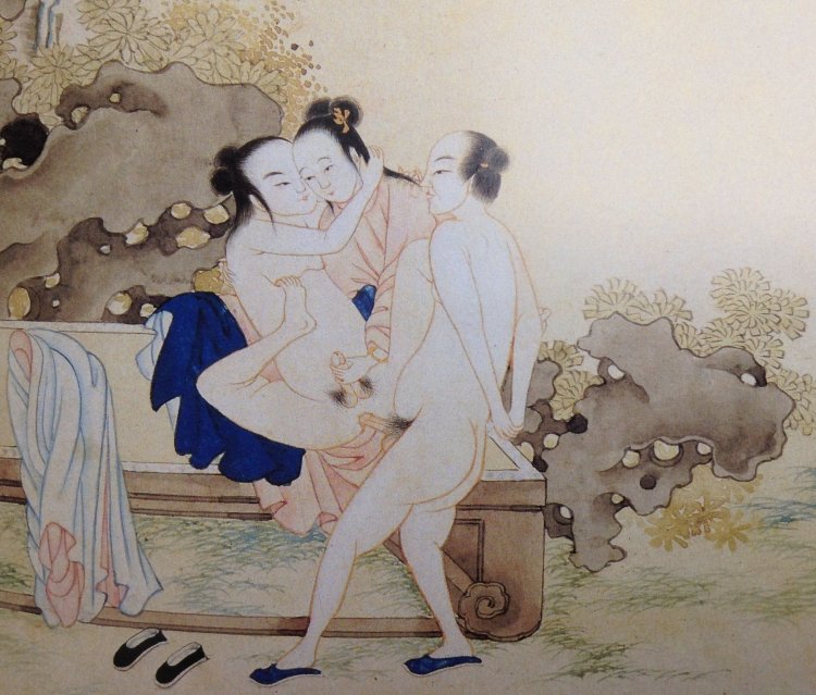 Chinese erotic frescoes
