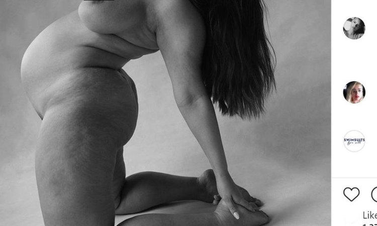 Supermodel Ashley Graham Naked