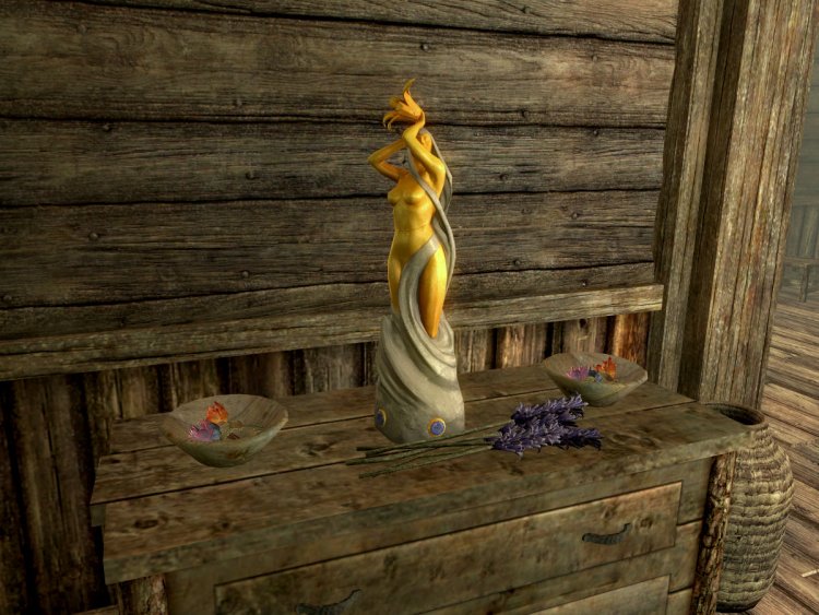 The statue of Dibella