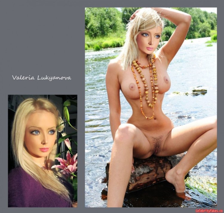 Valeria Lukyanova Fake