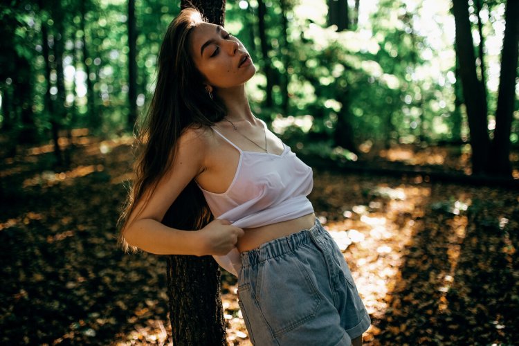 Model Anna Mitsovskaya