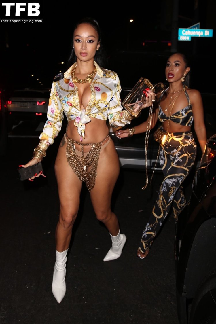 Draya Michele without linen