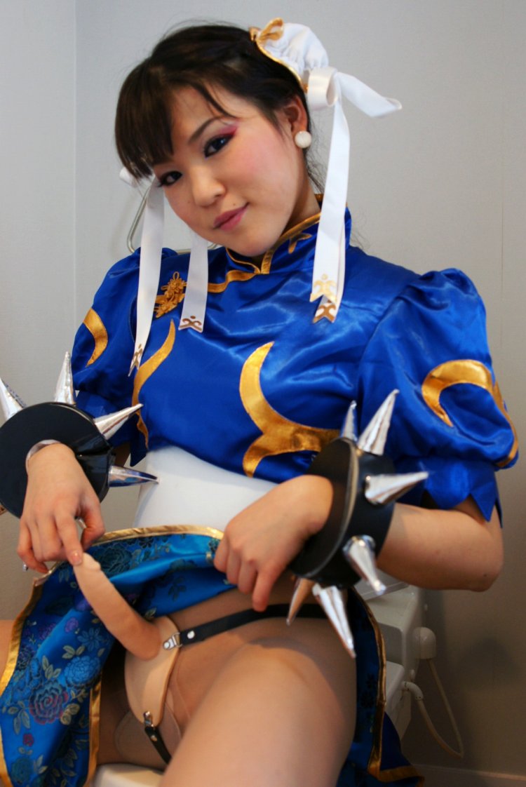 Futanari cosplay is large