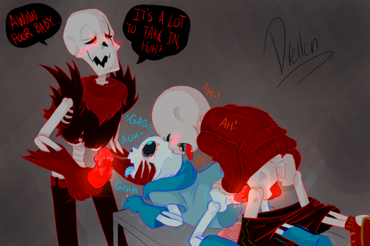 Fell Sans and Fell Papyrus XXX