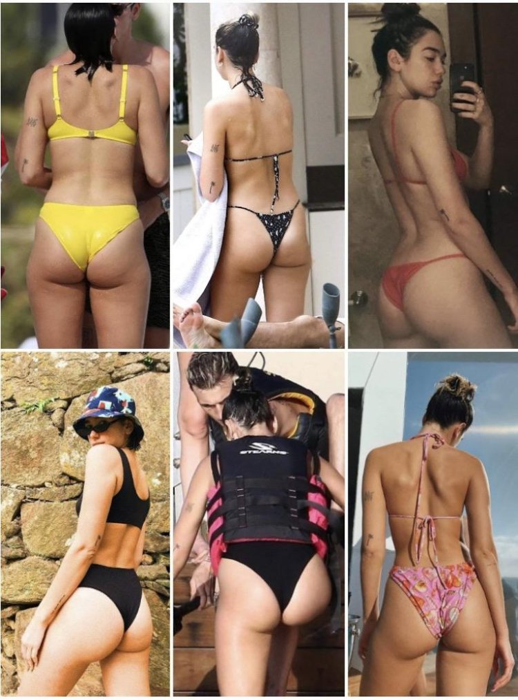 Dua Lipa cellulite