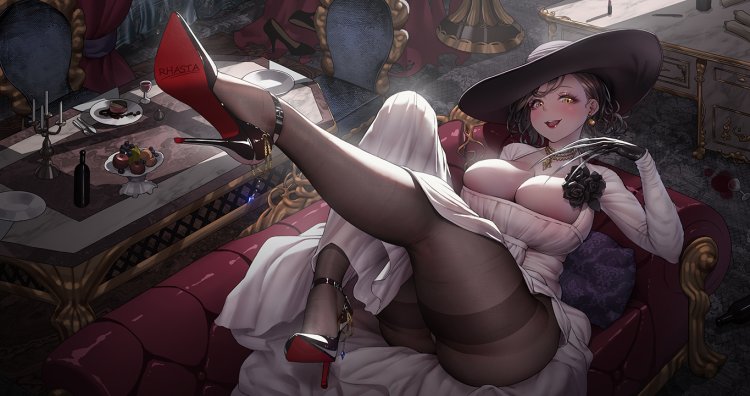 Resident Evil Village Lady Dimitrescu Art 18