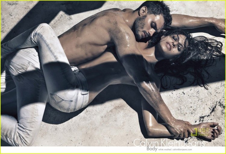Jamie Dornan in advertising Kelvin Klein