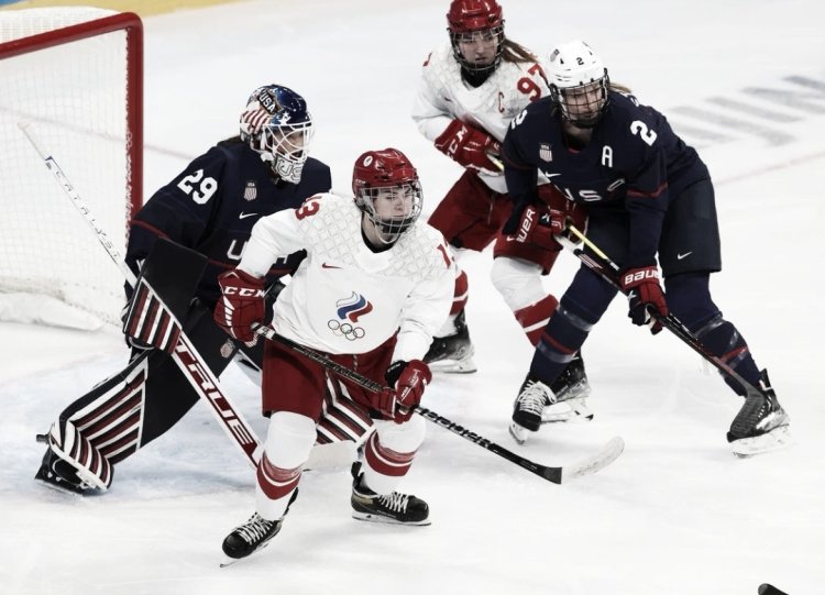 US Hockey team on OI 2022