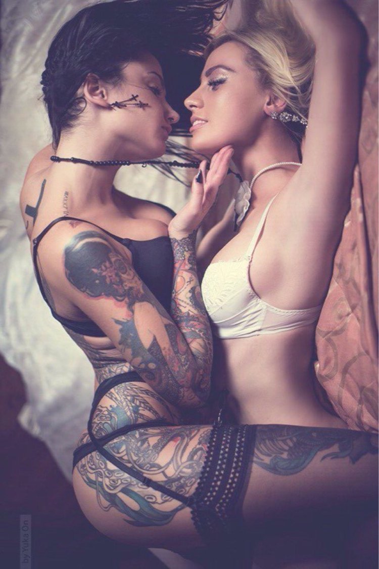 Tattoo two girls
