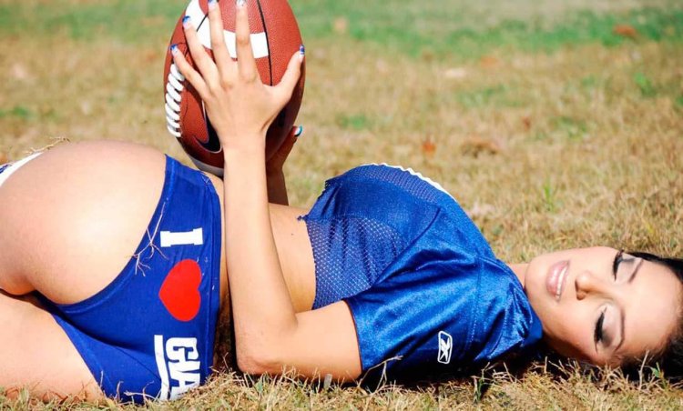 Girls in thongs baseball