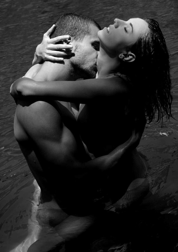 Man and woman country