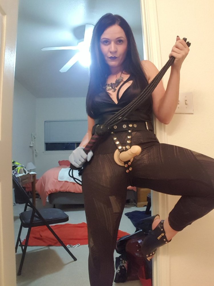 Selfies with a big strapon