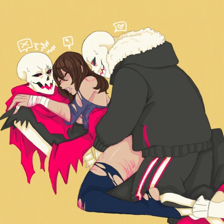 Fell Sans and Fell Frisk XXX