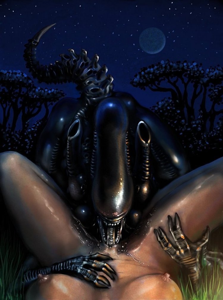 Xenomorph female Queen Rule 34