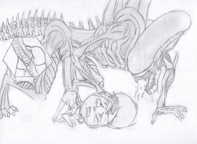 Xenomorph anal vore Queen