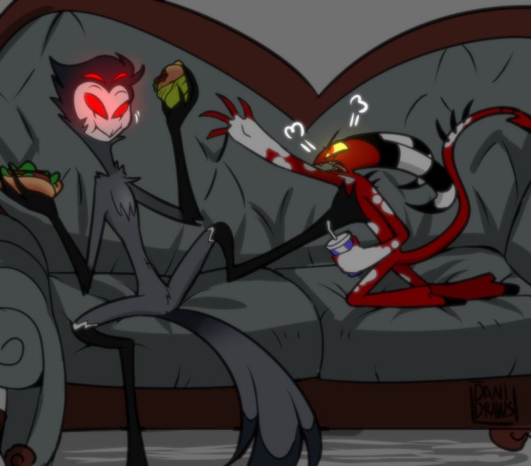 Helluva Boss Blitz and Stolas