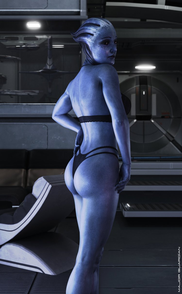Liara T Sonya in underwear