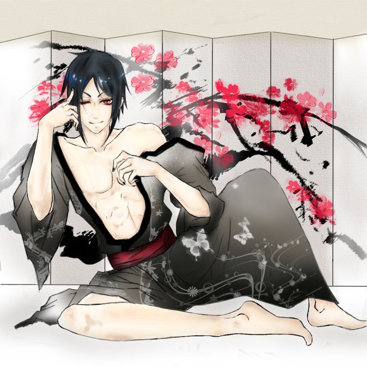 Sebastian Michaelis in Kimono