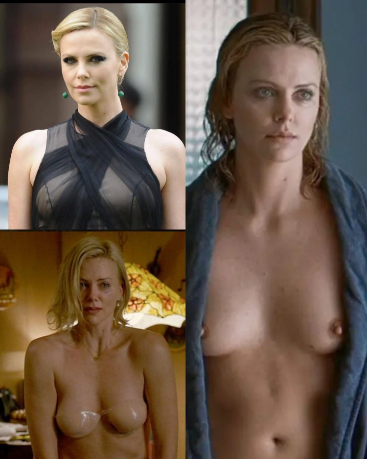 Charlize Theron Naked in films