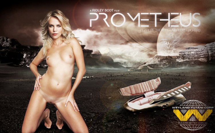 Charlize Theron Prometheus Sex