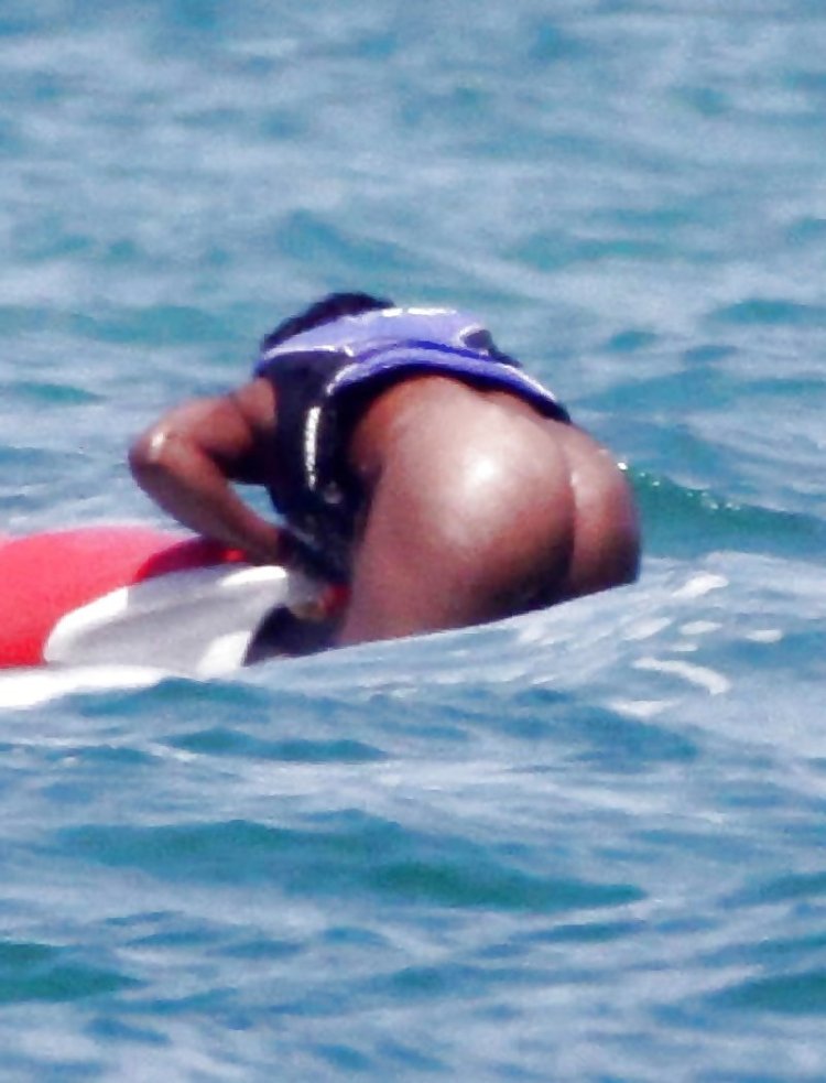 Serena Williams Nipple Slips in in Barbados